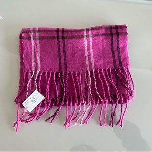 Pink Scarf Made in Italy